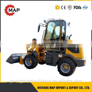 NEW Design 0.8ton Wheel Loader ZL08/joystick/quick Hitch Front Wheel Loader thumbnail-1