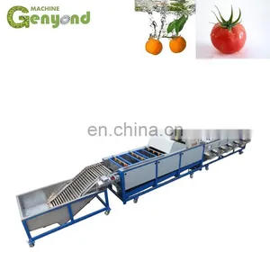 Kumquat/orange/lemon Fruit Washing Waxing Drying Sorting Machine, Fruit Farm Equiment Orange thumbnail-1