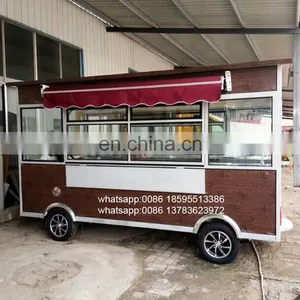 High Quality China Made Hot Sale Mobile Hot Dog/ice Cream /juice Japanese Momo Food Trailer in Zhengzhou thumbnail-4