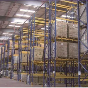 Heavy Duty Load Capacity Warehouse Racking Adjustable Beams thumbnail-1
