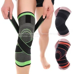 Custom Wholesale Sports Breathable Neoprene Knee Support/neoprene Knee Brace/ Neoprene Knee Sleeve thumbnail-1
