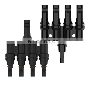 4 to 1 dc Solar Connector Quick Connector for Outdoor Solar Light thumbnail-4
