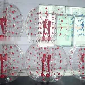 1.5m Inflatable Bubble Balls Large PVC TPU Human Sized Child Adults Bumper Ball Soccer Games For Sale thumbnail-3