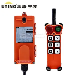 Universal Telecontrol F21-E1 Industrial Radio Wireless Remote Control AC/DC for Crane 1 Transmitter and 1 Receiver thumbnail-1