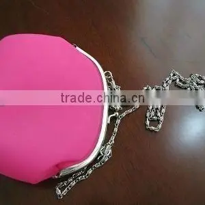 Adorable Fashion Silicone Bags With Chain thumbnail-6