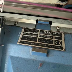 Stoll Cms 530HP E14 Automatic Computerized Flat Bed Knitting Machine Tricot Knited Complete Needles 14 Gauge thumbnail-4