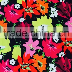 Polyester Printed Bedsheet Stock Fabric thumbnail-1