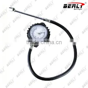 BellRight Long Hose With Long Chuck Dial Tire Gauge thumbnail-1