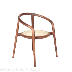 Solid Wood Adirondack Chair Light Oak Table and Chairs Wooden Occasional Chairs Wood Chairs for Home thumbnail-2