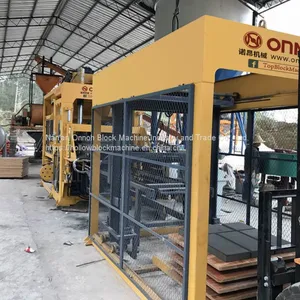 Automatic Concrete Brick Making Machine Big Model QT10-15 ONNOH Block Machine Line Paver Blcok Machine thumbnail-2