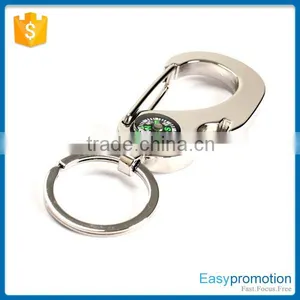 Promotional Alloy Compass Bottle Opener Keychain Wholesale thumbnail-3