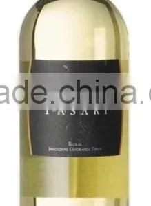 Oupusen 750 ml Tasari Sicilia Italy IGT White Wine thumbnail-1