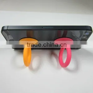Lovely Wedding Ring Silicone Mobile Holder Phone Stand for Mobile Phones thumbnail-1