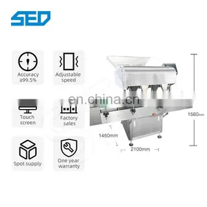 48 Channel Automatic Pharmacy Honey Pill Capsule Tablet Counting Machine For Sale thumbnail-4