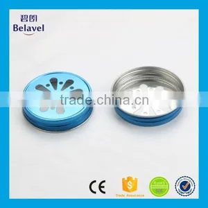 Manufacture 70mm Daisy Cut Stainless Iron Metal Mason Jar Screw Cap thumbnail-4