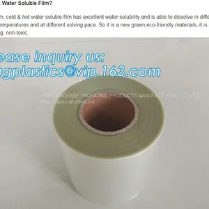 Water Dissolving Paper Pva Water Soluble Film Wash-Away Water Soluble Stabilizer PVA Mould Film PVA Mold Film thumbnail-3