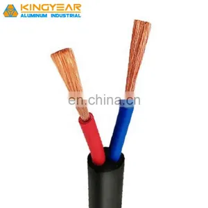RVV Pvc Insulated Flexible Wire f Rvv Electric Cable Wire 2 Cores 0.5 mm Flexible Two Core 4mm Electric Wire thumbnail-2