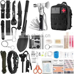 Bug Out Bag SOS Tactical First Aid Outdoor Emergency Kit Military Survival Gear Survival Kit thumbnail-1