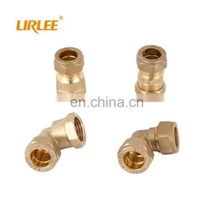 LIRLEE Factory Price OEM Bathroom Accessories Brass Pipe Fittings thumbnail-2