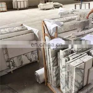 Hot Sale Calacata Oro Marble, White Marble Tiles thumbnail-1