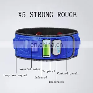 Multi-Function Massage Belt, X5 Times Wireless Massager Weight Loss Machine Vibration Rechargeable Electrical Massager Belt thumbnail-5