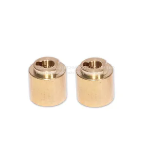 OEM Factory CNC Automatic Lathe Machining Brass Riveting Stud Precision Fasteners thumbnail-1