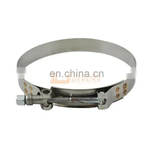 Shacman Truck Spare Parts DZ9112540001 Muffler Pipe Clamp For Shaanxi F3000 D=140 thumbnail-2