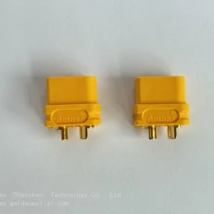Amass XT60U-F Sheathed Drone Model Connector Adapter Banana Head Female Plug thumbnail-3