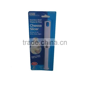 Plastic Handle Cheese Cutter Knife Butter Slicer Cheese Tools thumbnail-1
