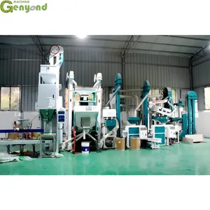 Genyond China 10tpd 20tpd 30tpd 50tpd100tpd Rice Mill Rice Milling Machine Good Price thumbnail-6