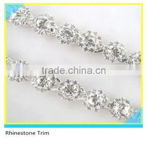 Fancy Rhinestone Trimming 888 Crystal Material,Wholesale Pearl and Rhinestone Trimming thumbnail-3