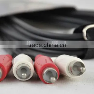 Good Quality Male To Male RCA Audio Cable YC801-10FT thumbnail-4