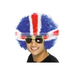 HOT! Personalized Football Sports Fans Wig thumbnail-1