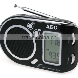 Factory Price Deluxe Multiband AM FM SW Personal Portable Radio thumbnail-3