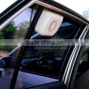White 1W Solar Auto Vent Car Fan Cooler thumbnail-6