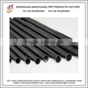 3K Woven Carbon Fiber Tube thumbnail-1