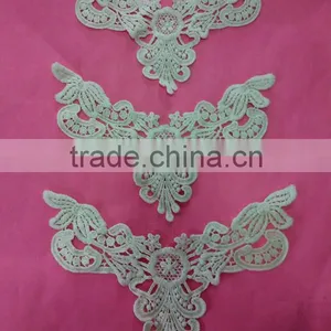 2016 New Chemical Water Soluable Lace Halter Neck Wedding Dresses thumbnail-6