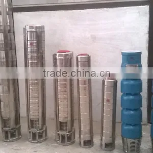 Stainless Steel Submersible Pumps in 4'', 6'',8'', 10'' Inches. Cast Iron Submersible Also Available. thumbnail-2
