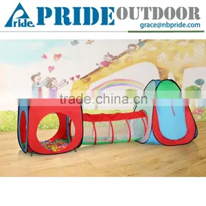 Outdoor Camping Portable Detachable Triple Game Play House Indoor Foldable Kid Child Play Tent thumbnail-1