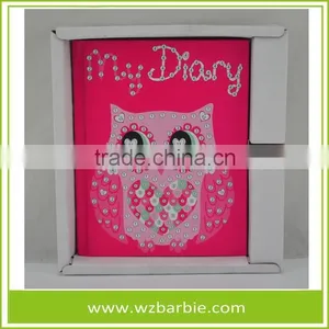 Customer Hardcover Dary Paper Notebook With Lock thumbnail-1