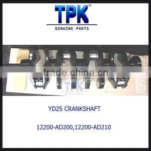 YD25 Forged Steel Crankshaft, Cast Crakshaft 12200-AD200 12200-AD210 thumbnail-1
