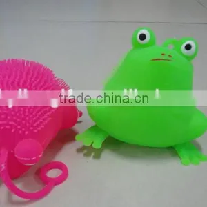 Soft Luminous Frog Toy,light Emitting Inflatable Ball,sports Toys for Baby thumbnail-3