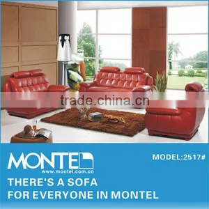 2014 New Red Leather Sofa Italian thumbnail-1