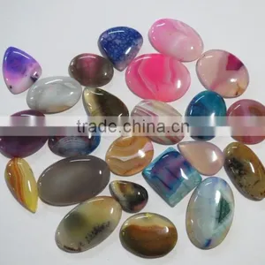 WHOLESALE Discounted Multi Color Onyx Gemstone Cabochons thumbnail-2