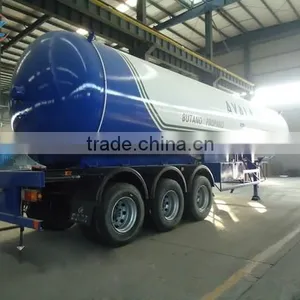 24.55Tons Propane Gas Tank Trailer for Sale, 3 Axles Lpg Trailer thumbnail-4