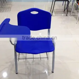 Affordable Office Furniture Metal Frame PP STEEL PIPE CHAIR for Student/ PADDED GRADE CHAIR thumbnail-3