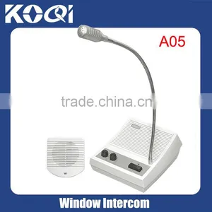 A05 Dual-way Intercom for Counter Two-way Interphone thumbnail-1