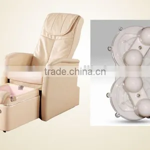 Shiatsu Massage Pedicure Foot Spa Red Salon Styling Chairs thumbnail-5