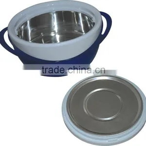3889 Plastic Stainless Steel Casserole Pot thumbnail-1