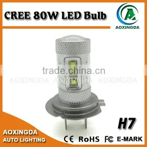 80w h7 Auto Headlight Cree Led Car Headlight thumbnail-1